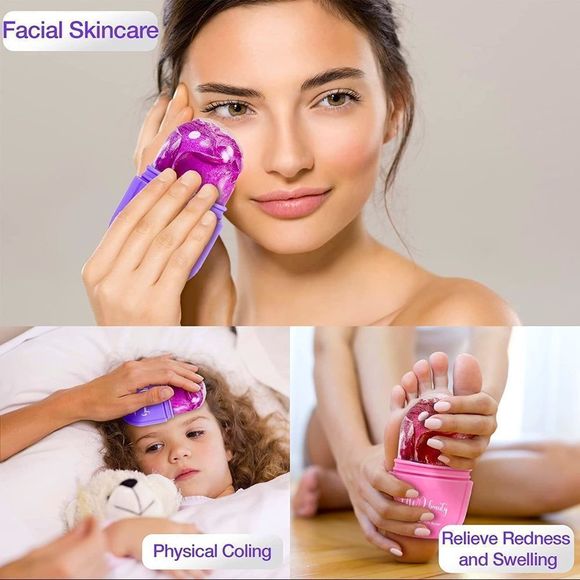 Ice Roller For Face, Facial Beauty Ice Roller Skin Care Tools - Picture 7 of 8